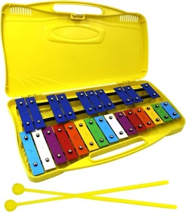 Soulmate Xylophone, 25 Notes Glockenspiel For Kids Beginner Colorful Safe Mallet - Picture 1 of 4