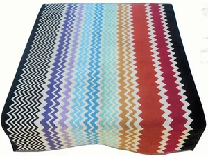 MISSONI HOME BATH MAT OVERSIZED COTTON 70x90cm 28x35in HEAVY 2.2 lbs. RUFUS 156 - Picture 1 of 4