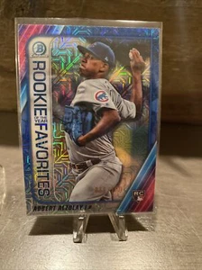 2020 Bowman ROY Favorites #ROYF-AA Adbert Alzolay RC - Chicago Cubs MOJO 66/150 - Picture 1 of 3