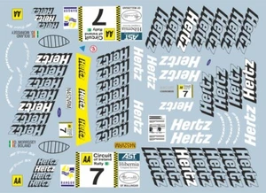 DECALS 1/43 FORD ESCORT COSWORTH - #7 - BOLAND - CIRCUIT IRELAND 1997 - D43458 - Foto 1 di 1