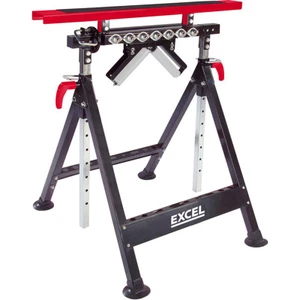 Excel Multi-Function 4in1 Workbench Table Roller Stand Trestle Adjustable Height - Picture 1 of 8