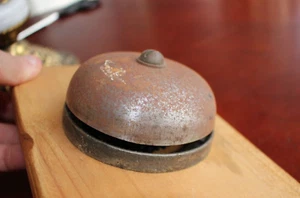 VINTAGE Victorian/Edwardian Manual Door Bell. See Video for "BRING BRING!" - Picture 1 of 5