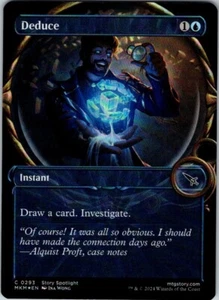 Magic the Gathering Foil Deduce Showcase Morde im Karlov Herrenhaus MTG - Bild 1 von 1