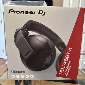 Pioneer HDJ-X5BT K Over The Ear Fold-able DJ Headphones Wireless Bluetooth BLACK - Picture 1 of 3