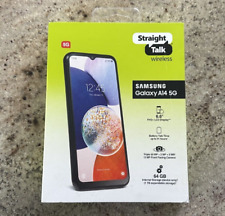 Straight Talk Samsung Galaxy A14 5G 64GB Black Prepaid Smartphone Brand New