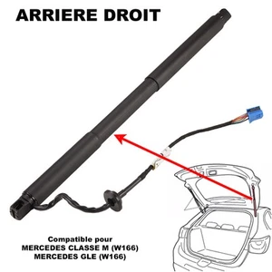 Vérin de coffre electrique arrière droit pour mercedes classe ml - A1668900000 - Imagen 1 de 8