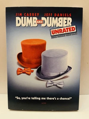 Dumb and Dumber (DVD, 1994) Jim Carrey, Jeff Daniels, Lauren Holly - Unrated NEW - Image 1 of 2