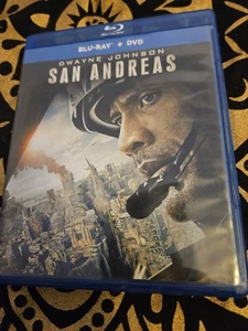 San Andreas (Blu-Ray & DVD, 2015) Free Shipping - Dwayne Johnson- No Scratches - Picture 1 of 7