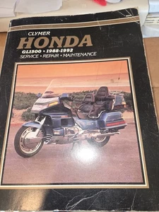 Clymer Honda GL1500 Gold Wing 1988-1992 Motorcycle Repair Manual : M505 - Imagen 1 de 12