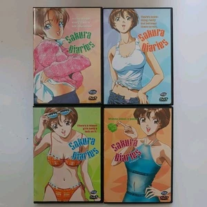 Sakura Diaries Complete Series Collection Chapters 1,2,3,4 ADV Films DVD - Picture 1 of 3