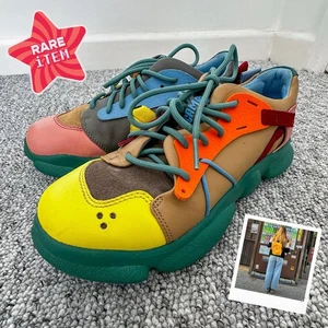 Zapatillas gemelas multicolores cámper de diseñador RARAS PARA MUJER | UK 4 | EU 37 - Imagen 1 de 11