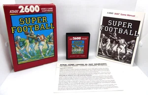 Super Football Atari 2600 komplett CIB mit Garantiekarte getestet & funktionsfähig - Bild 1 von 6