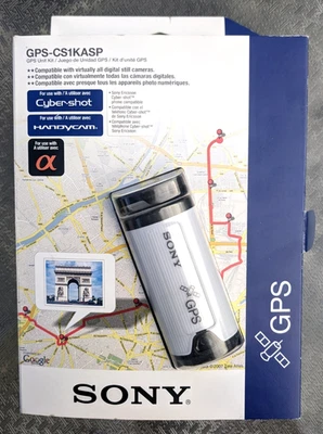 Sony GPS CS-1 GPS Device Kit For Cyber-shot Handycam Cameras - Image 1 of 4