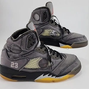 Muselina Jordan 5 Off-White (talla 10) - Imagen 1 de 15