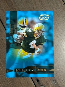 1996 Pinnacle Summit Brett Favre Inspirations #5 Green Bay Packers - Picture 1 of 2