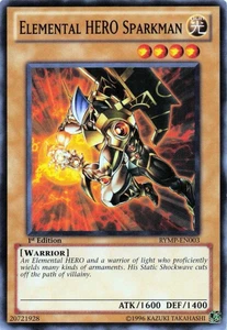 Elemental HERO Sparkman RYMP-EN003 1st Edition - NM - Bild 1 von 2