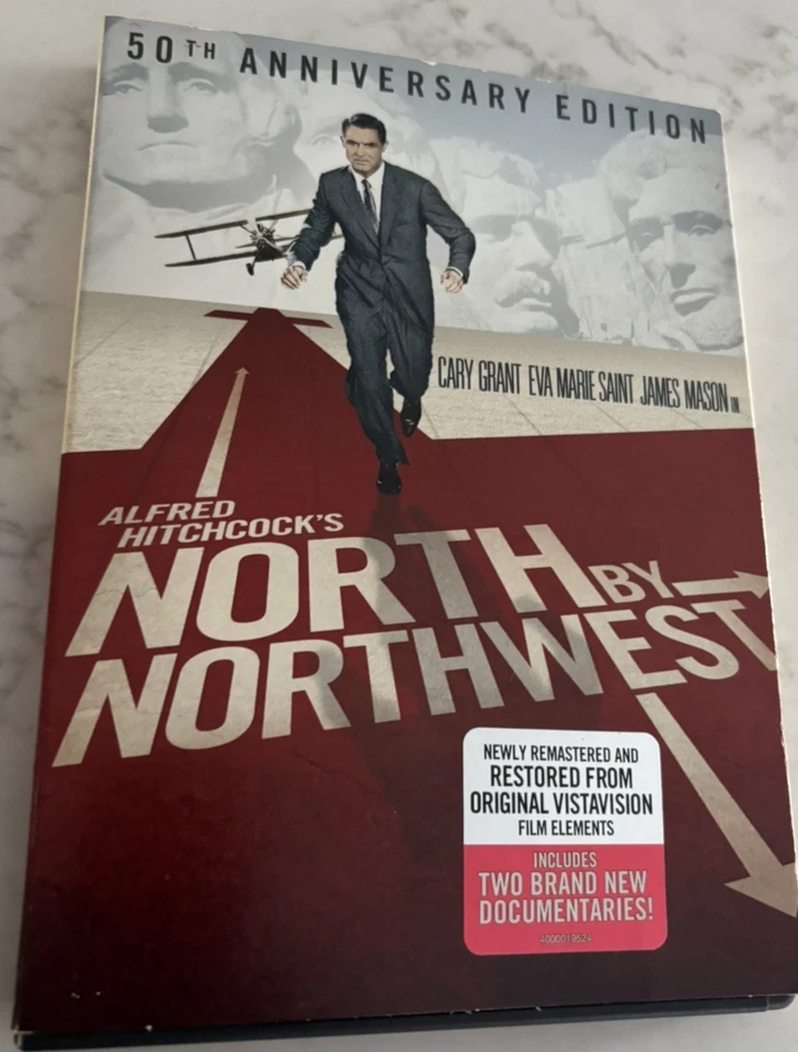 NORTH BY NORTHWEST 50TH ANNIVERSARY TWO-DISC SET with slipcase - Image 1 of 1