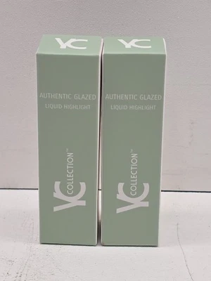 2 PACK! YC Collection Authentic Glazed Liquid Highlight .5mL/0.17oz - Image 1 of 2