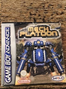 Mech Platoon Gameboy Advance GBA Game Tested and Working CIB Boxed Complete - Picture 1 of 3