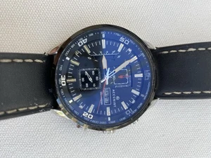 Accurist Men's Chronograph Watch 100m Stainless Steel - Picture 1 of 6