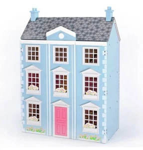 Jupiter Workshops Georgian Manor Wooden Dolls House - Damaged Box - Picture 1 of 2