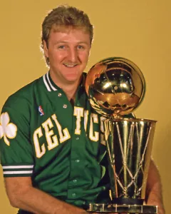 1986 Boston Celtics LARRY BIRD 8x10 Photo NBA Champions Poster Glossy Print - Picture 1 of 1