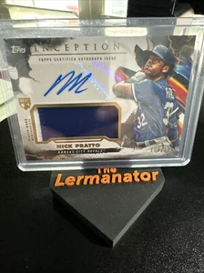 2023 Topps Inception - Inception Autograph Patch #IAP-NP Nick Pratto /199... - Picture 1 of 2