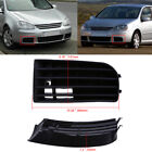 Front Lower Bumper Fog Light Air Guide Grill Cover For VW Golf MK5 2004-2009