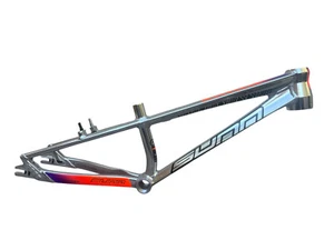 SUNN Prince Finest Mini Race BMX Fahrrad Rahmen 20" silber - blau - orange NEU - Bild 1 von 6