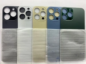 Repuesto de cubierta de batería de vidrio posterior para iPhone 13 Pro stock del Reino Unido - Imagen 1 de 1