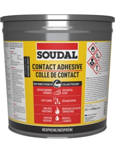 Soudal Contact High Adhesive Strength Fast Drying 110LQ 5 Litres (131190) - Picture 1 of 12
