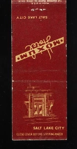 Moxum Hotel Jack Daly de la década de 1940 cuarto sur a tarifas estatales Salt Lake City UT MB - Imagen 1 de 2