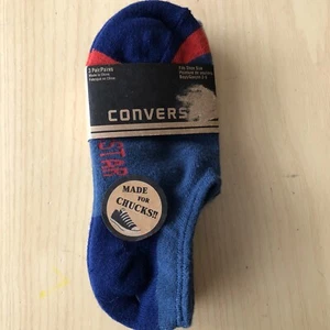 Converse Ankle Socks Made For Chucks Size Boys 2-9..3 Pairs - Picture 1 of 4