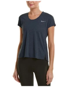 Nike Women's Miler Soft Lux Dri-Fit Running Top Shirt - Picture 1 of 3