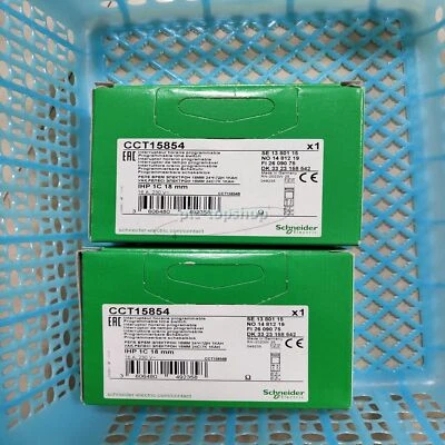 Schneider 1PCS New In Box Timer for DIN Rail 1-Channel 1C 16A CCT15854 /T1DE - Image 1 of 3