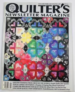 Quilter's Newsletter Magazine January/February 1993 No. 249 - Picture 1 of 4