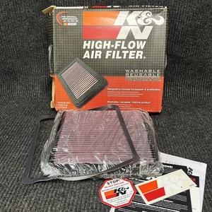 NUEVO K&N 33-2206 Lavable Reutilizable Filtro de Aire de Alto Flujo para Chrysler y Dodge - Imagen 1 de 9