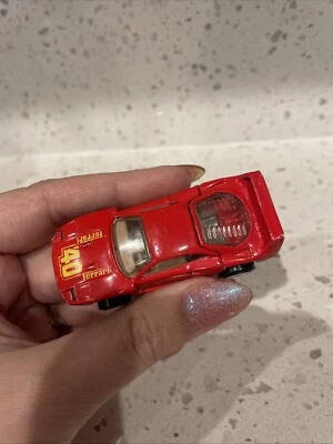 Vintage Hot Wheels Red Ferrari F40 Die Cast Car Toy 1988 Mattel 1/64 - Image 1 of 4