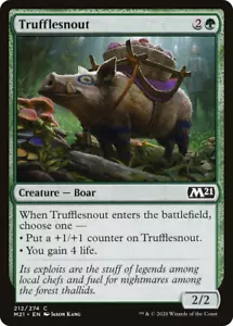 TRUFFLESNOUT x4 mtg NM-M M21 Magic Core Set 2021 4 comuni - Foto 1 di 1