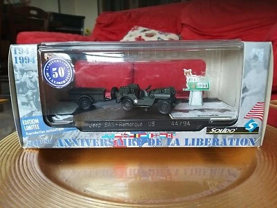 Modellino edizione limitata Jeep S.R US anniversario 50 anni 44/94 solido 1/43 - Immagine 1 di 4