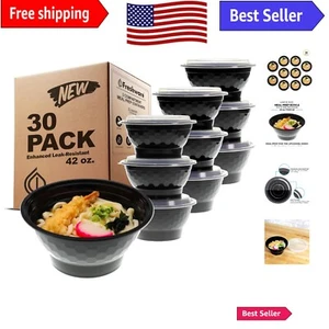 Premium Stackable Bento Boxes 30-Pack for Healthy Portion Control and Meal Prep - Picture 1 of 10