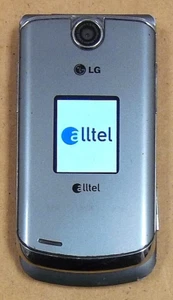 LG AX8600 - Gray and Silver ( Alltel ) Very Rare CDMA Cellular Flip Phone - Picture 1 of 4
