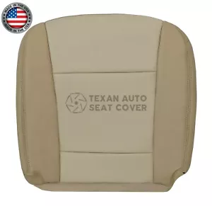 2006 - 2010 Ford Explorer Eddie Bauer Driver Bottom Leatherette Seat Cover Tan - Picture 1 of 7