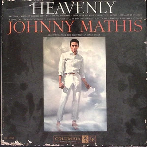 JOHNNY MATHIS HEAVENLY COLUMBIA RECORDS VINYL LP 167-1 - Picture 1 of 4