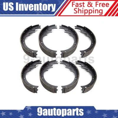 Zapatas de freno de tambor delanteras y traseras para 1953 1954 1955 1956 1957 - 1966 Ford P-350 Foto 1 de 4