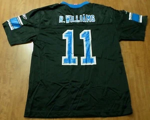 DETROIT LIONS Roy Williams youth XL nylon football black jersey #11 size 18-20 - Picture 1 of 2