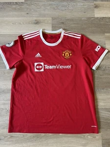 Ronaldo Manchester United Home football shirt 2021 - 2022 Adidas Mens Size 2XL - Picture 1 of 16