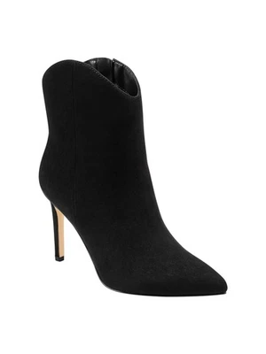 THALIA SODI Womens Black Padded Revati Pointy Toe Stiletto Zip-Up Booties 6 M - Image 1 of 4