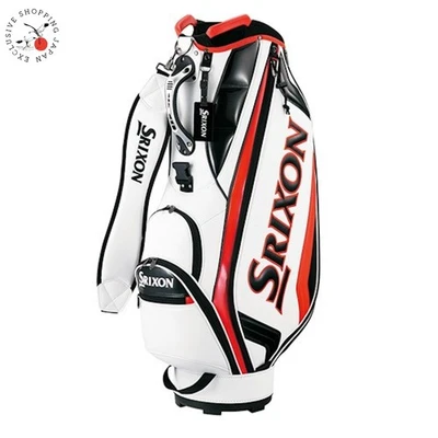 Dunlop Golf SRIXON Cart Bag 9.5in Lightweight 3.0kg 4-way 2024 Divider Men White - Image 1 of 4