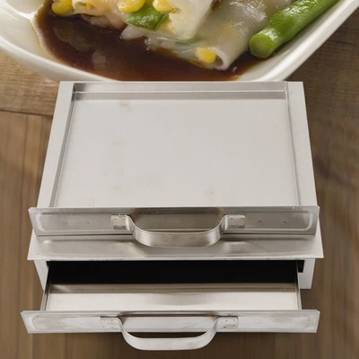 34*32*7cm Einschichtige Reisnudelrollen Maschine rostfrei, verschleißfest - Bild 1 von 4